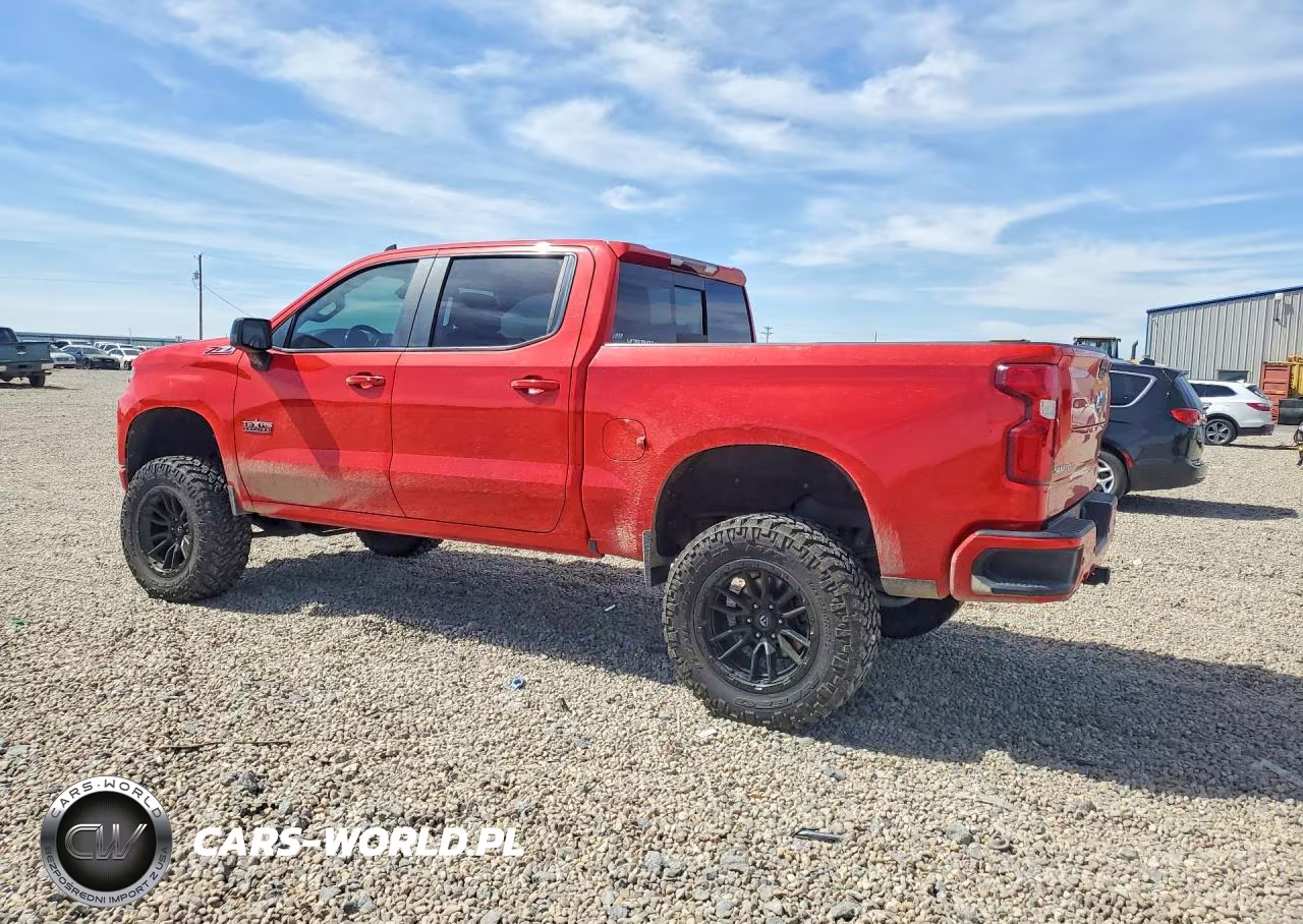 2021 Chevrolet Silverado K1500 Rst VIN:3GCUYEED9MG313195 - 2