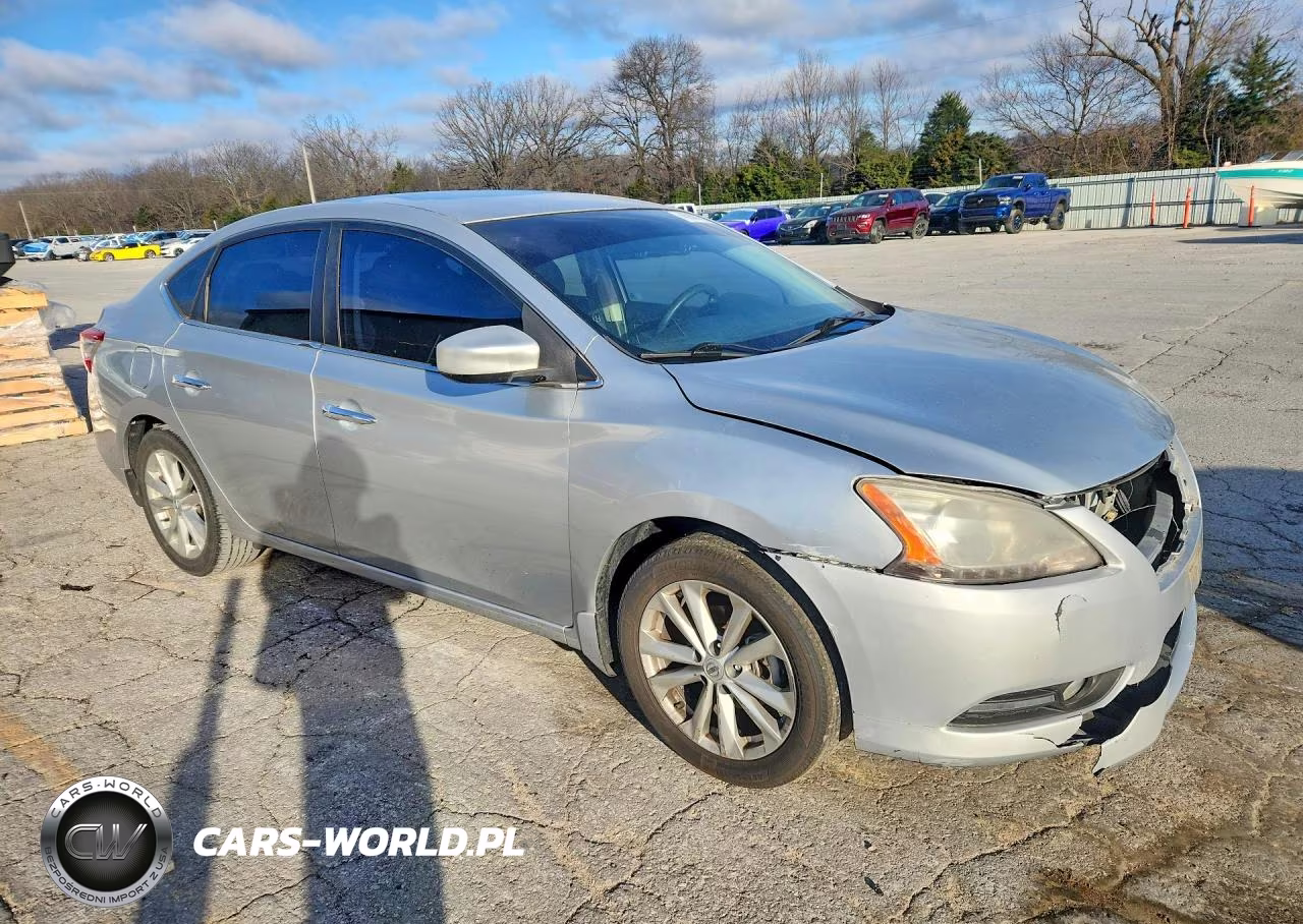 2015 Nissan Sentra S VIN:3N1AB7AP6FY273173 - 4