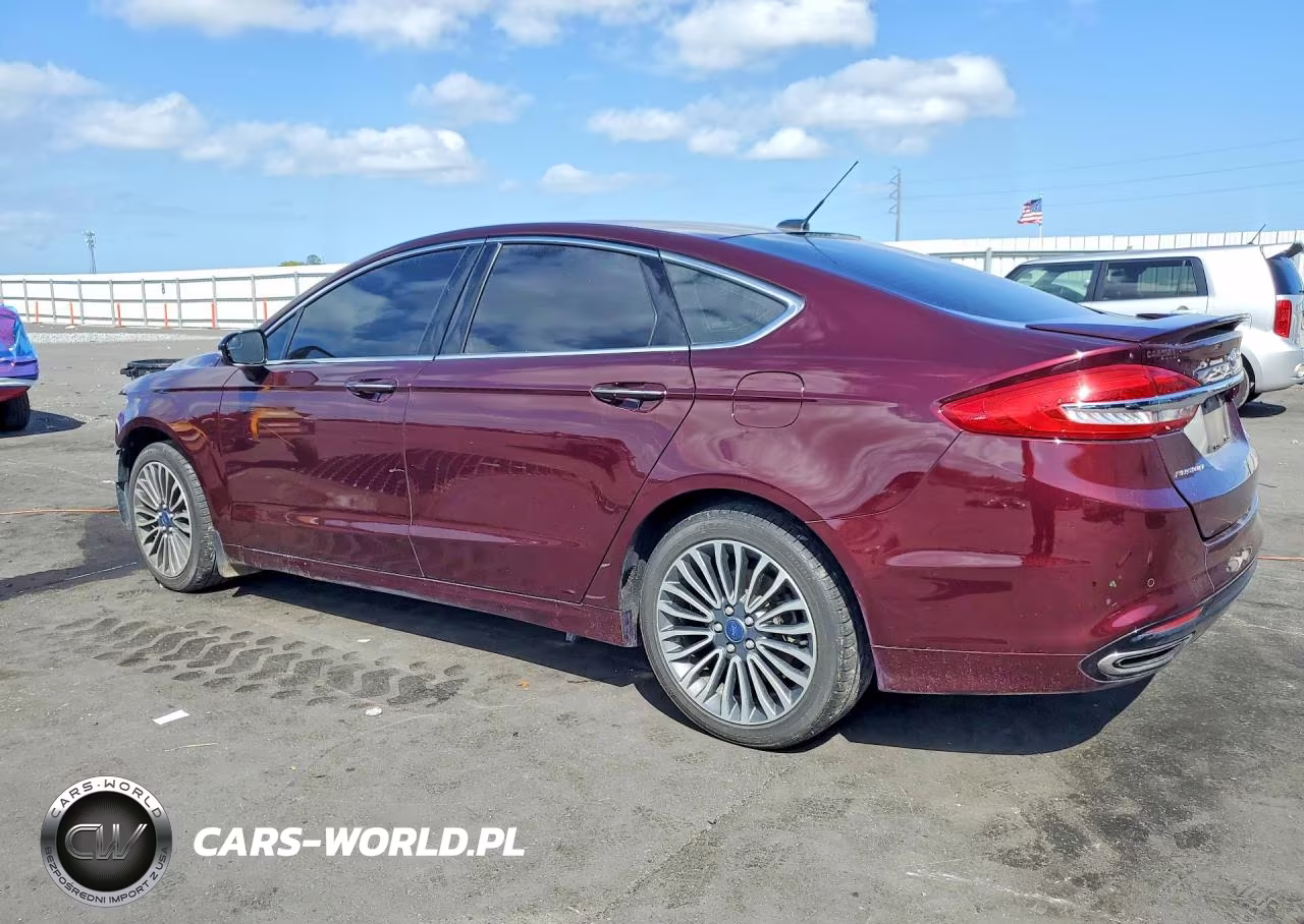 2017 Ford Fusion Titanium VIN:3FA6P0K94HR206876 - 2