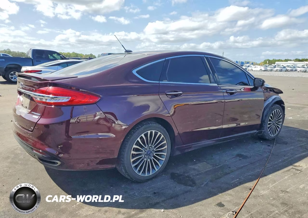 2017 Ford Fusion Titanium VIN:3FA6P0K94HR206876 - 3