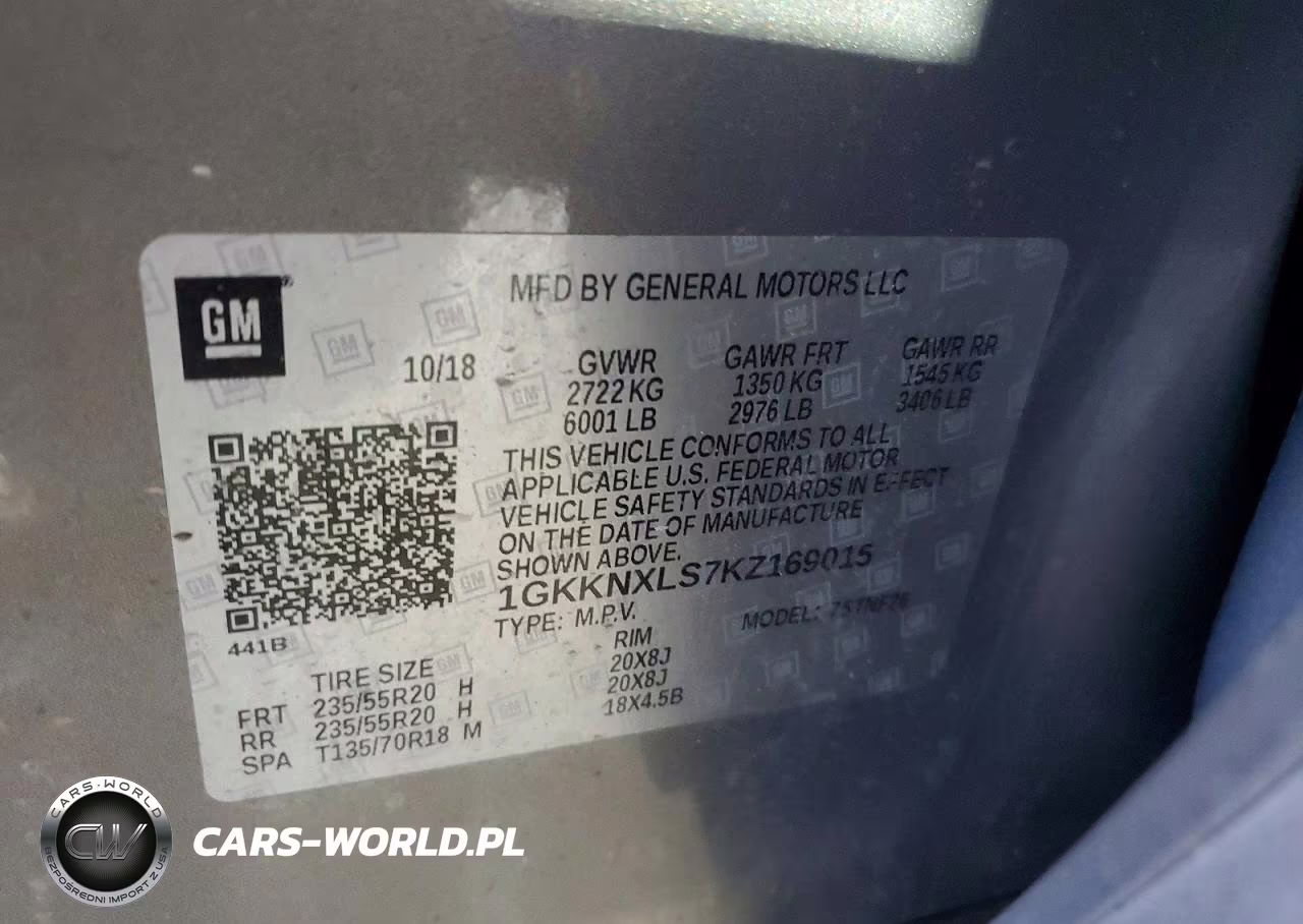 2019 GMC Acadia Denali VIN:1GKKNXLS7KZ169015 - 13
