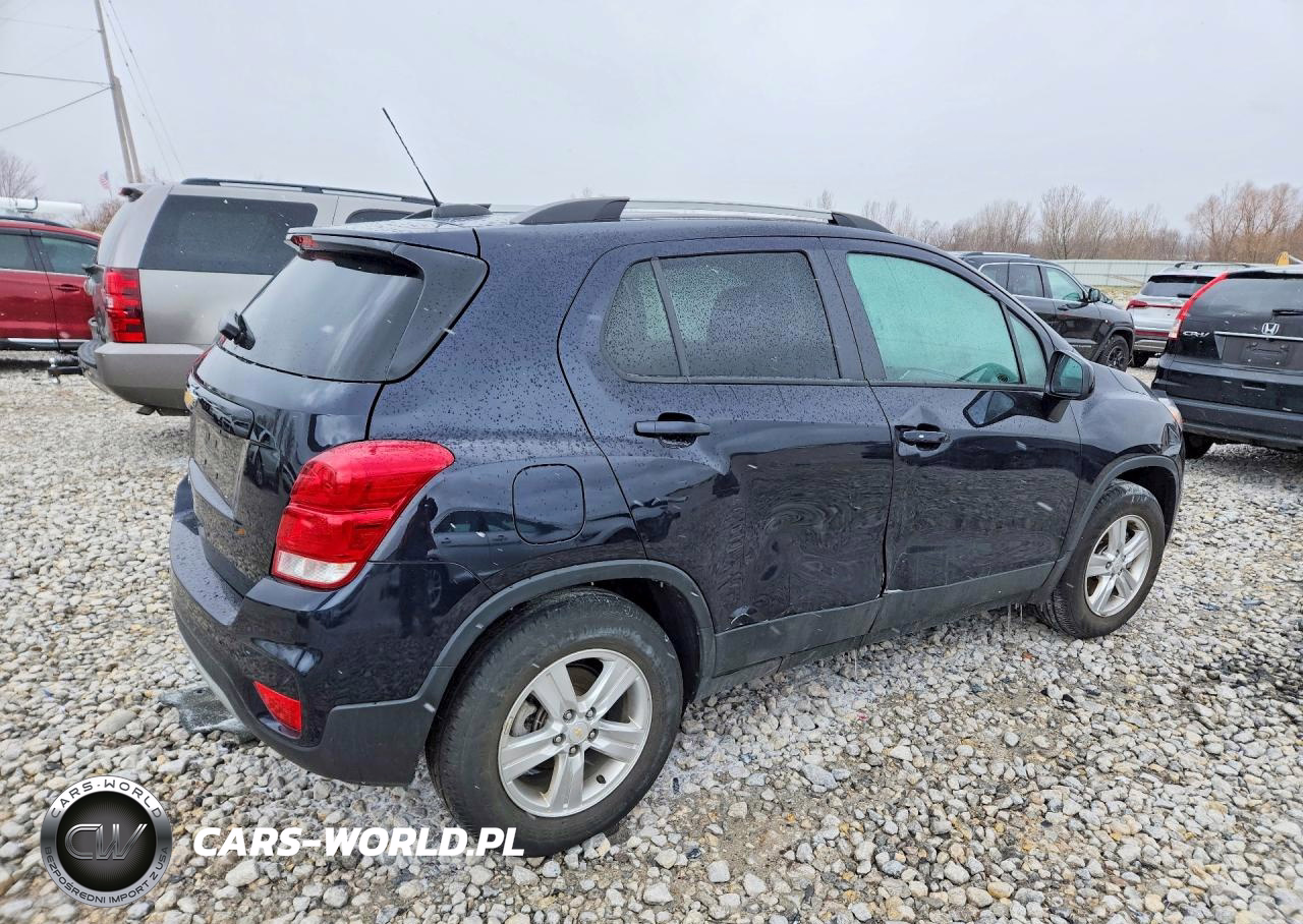 2022 Chevrolet Trax 1Lt VIN:KL7CJPSM1NB539612 - 3