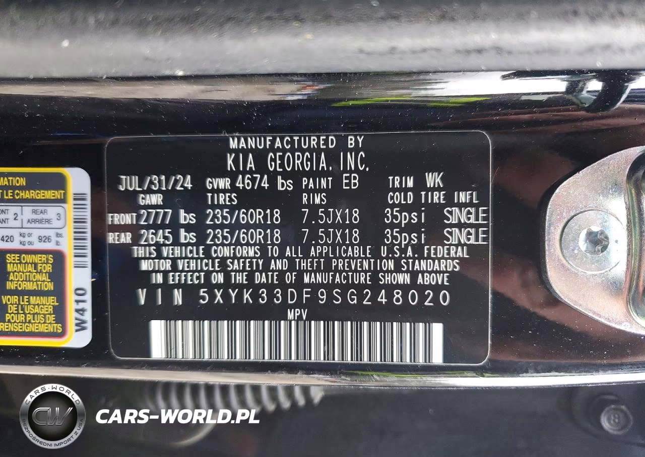 2025 Kia Sportage Ex VIN:5XYK33DF9SG248020 - 12