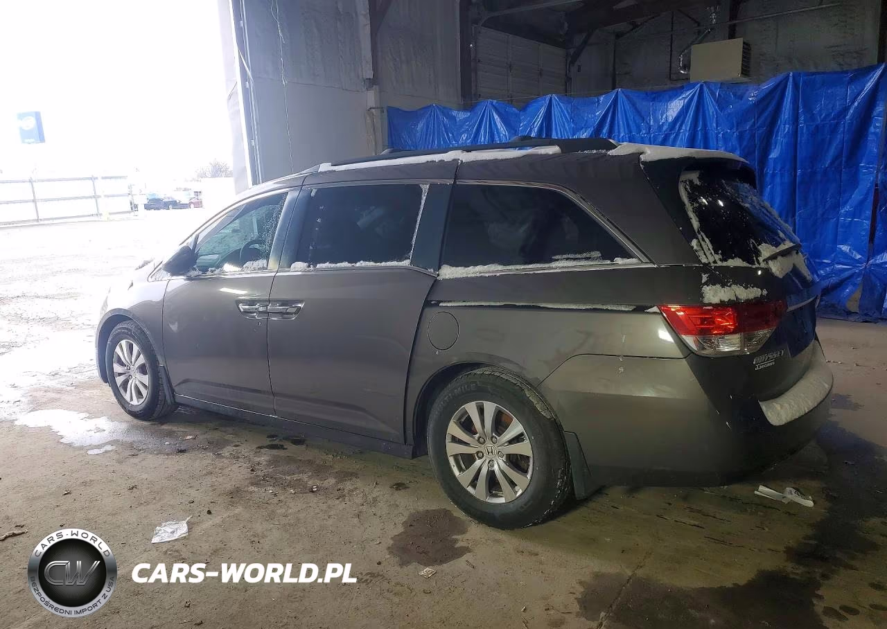 2017 Honda Odyssey VIN:5FNRL5H30HB009000 - 2