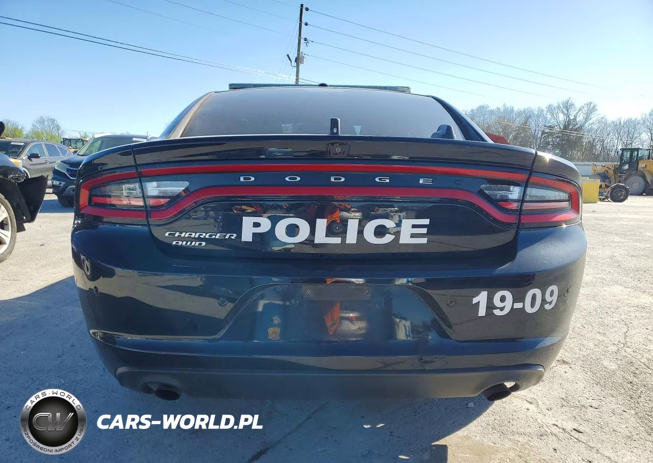 2019 Dodge Charger Police VIN:2C3CDXKT6KH726840 - 6