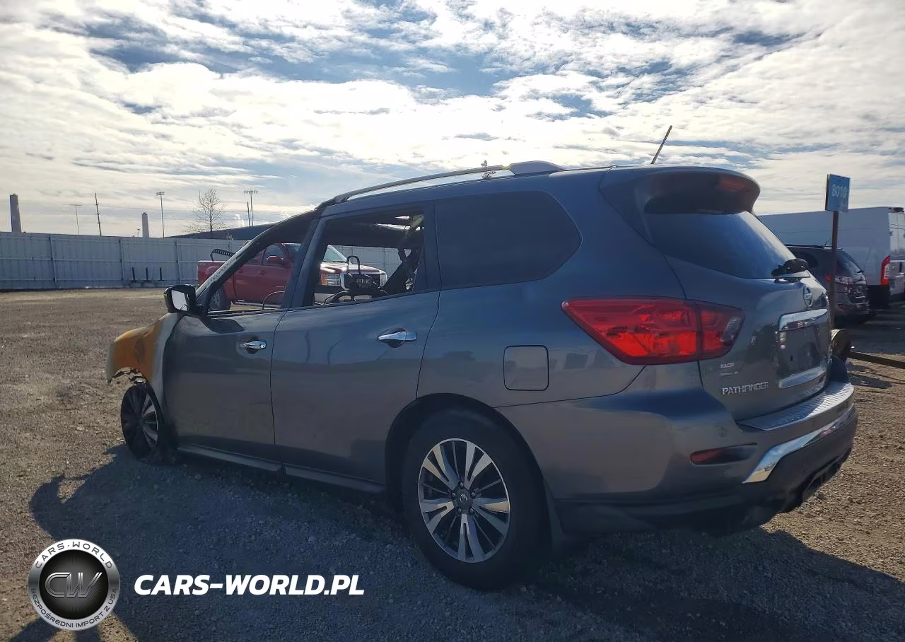 2017 Nissan Pathfinder Sl VIN:5N1DR2MM9HC907609 - 2