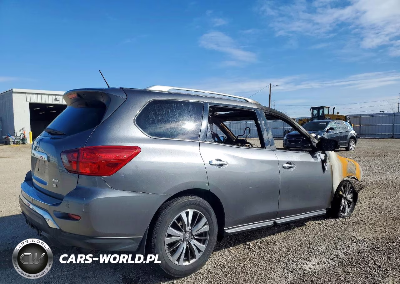 2017 Nissan Pathfinder Sl VIN:5N1DR2MM9HC907609 - 3