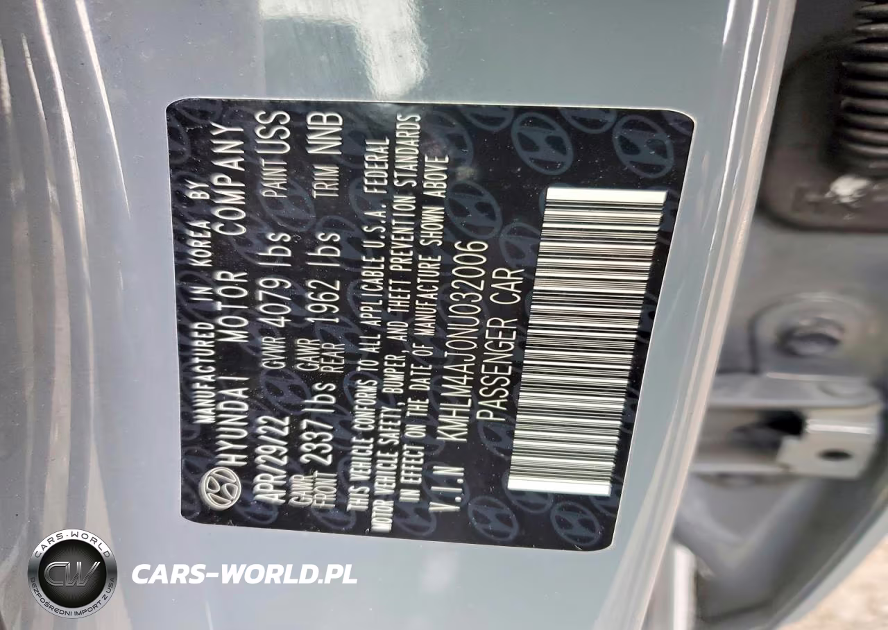 2022 Hyundai Elantra VIN:KMHLM4AJ0NU032006 - 13