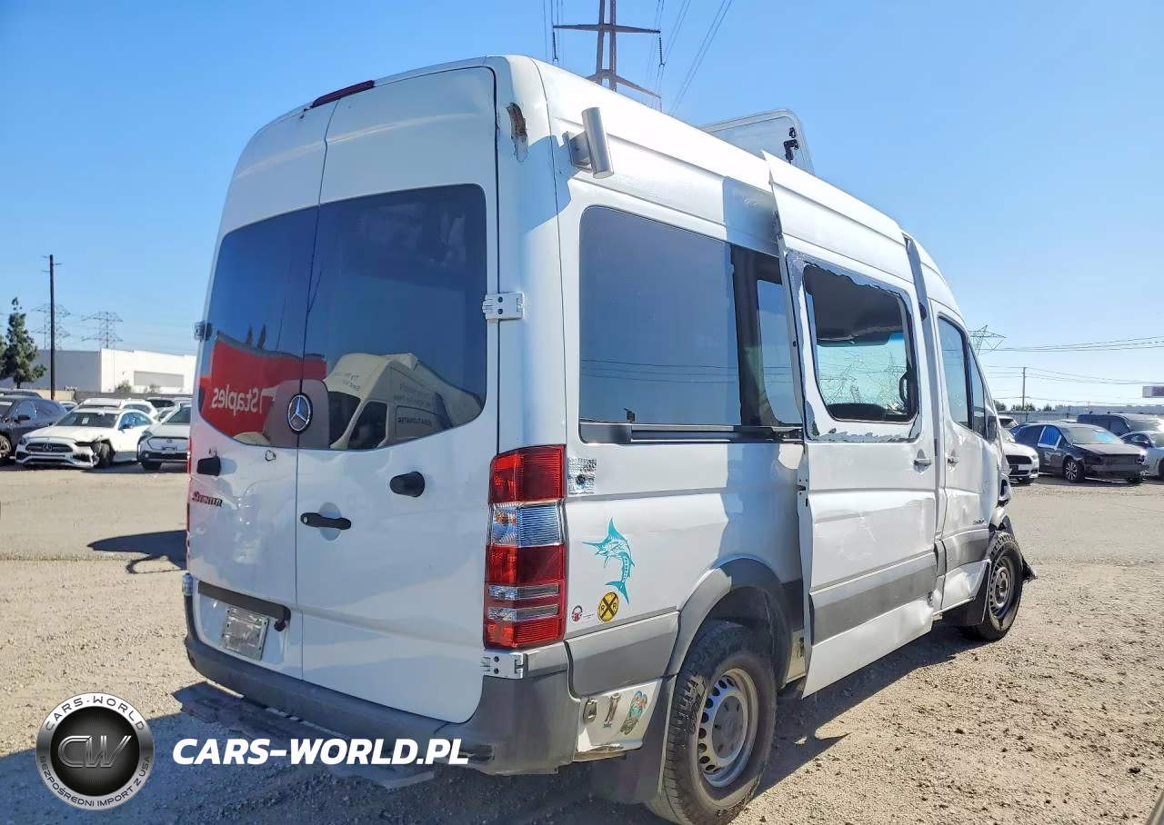 2013 Mercedes Benz Sprinter Delivery Van VIN:WDZPE7CC7D5789156 - 3