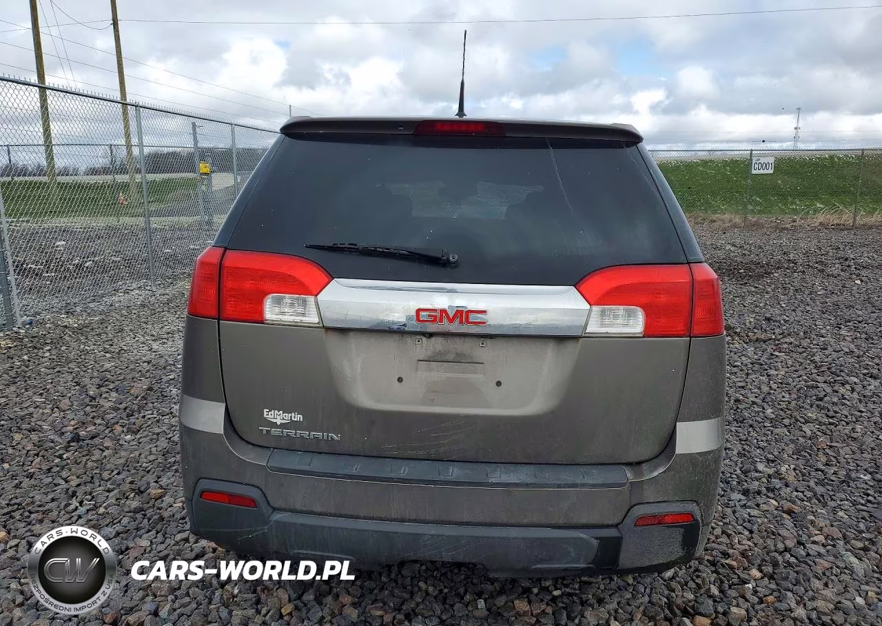 2012 GMC Terrain Sle VIN:2GKALMEK2C6300006 - 6