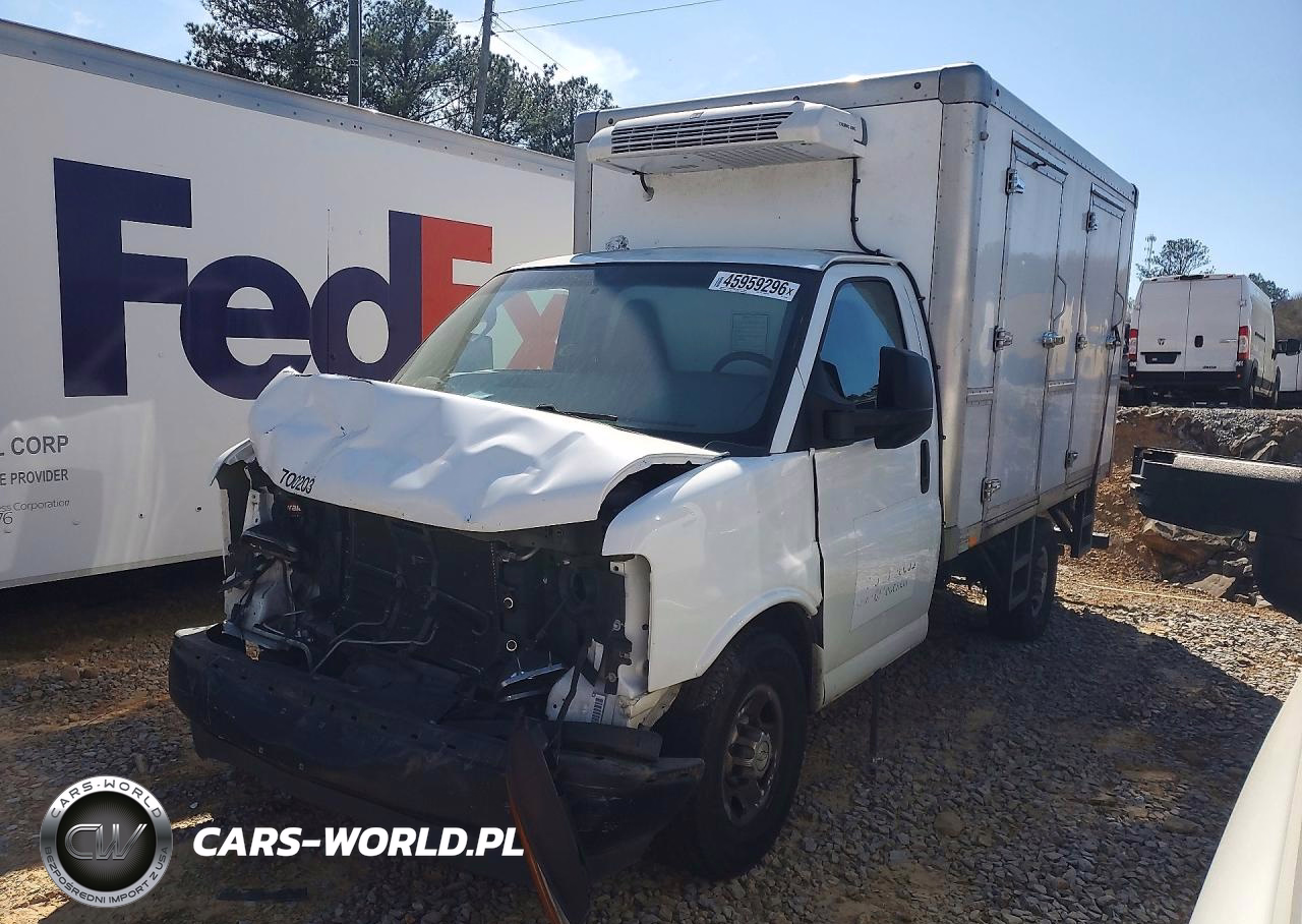 2017 Chevrolet Express Refrigerated Box Truck