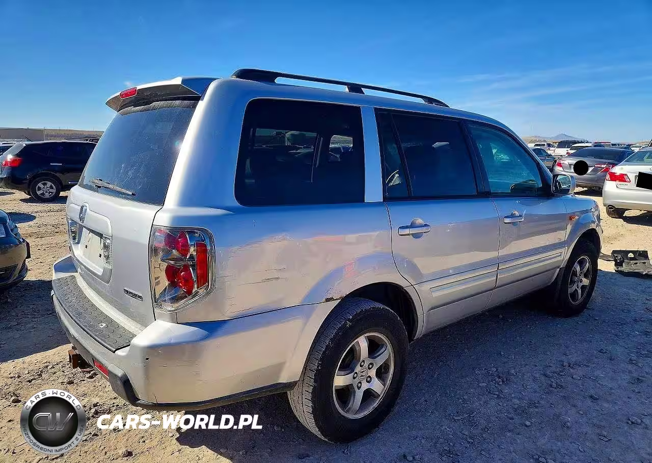 2007 Honda Pilot Exl VIN:2HKYF18597H520363 - 3