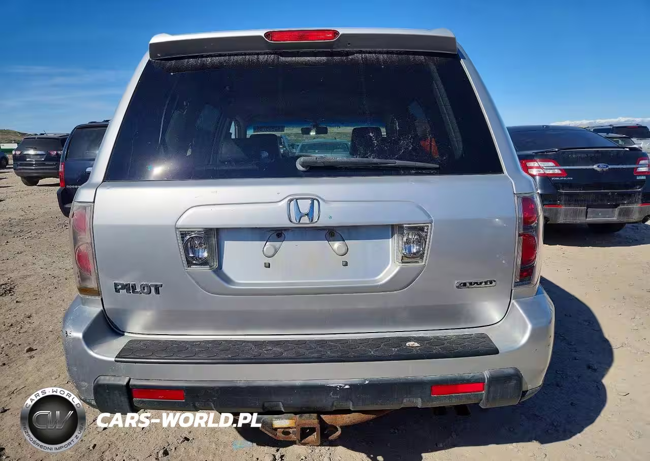 2007 Honda Pilot Exl VIN:2HKYF18597H520363 - 6
