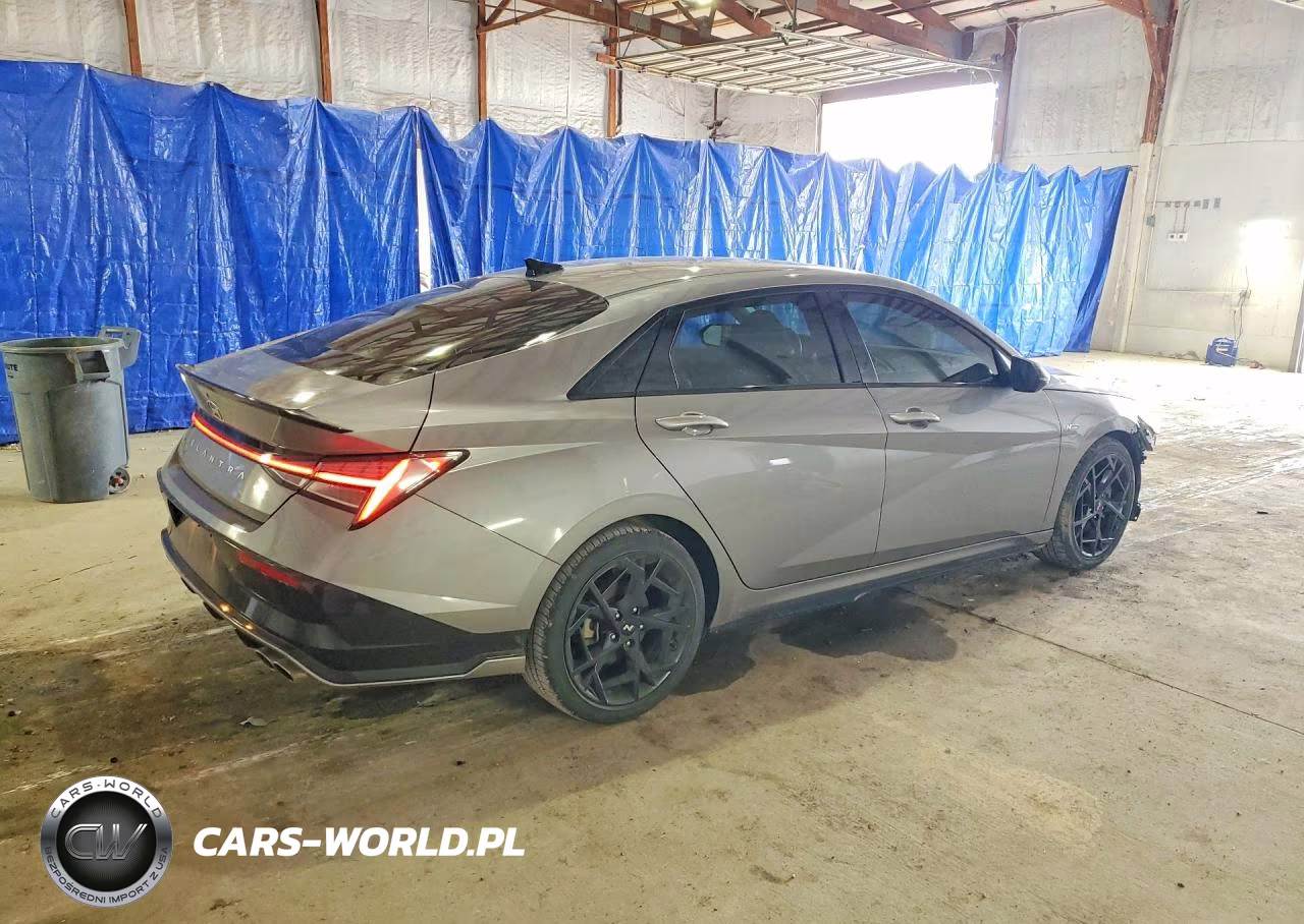 2025 Hyundai Elantra N Line VIN:KMHLR4DFXSU935042 - 3