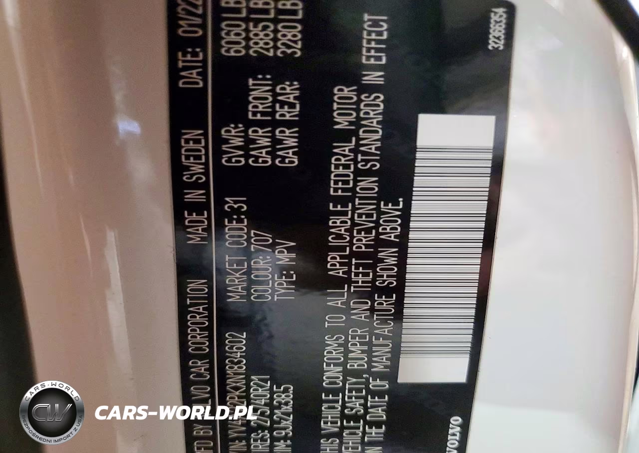 2022 Volvo Xc90 T6 Momentum VIN:YV4A22PKXN1834602 - 13