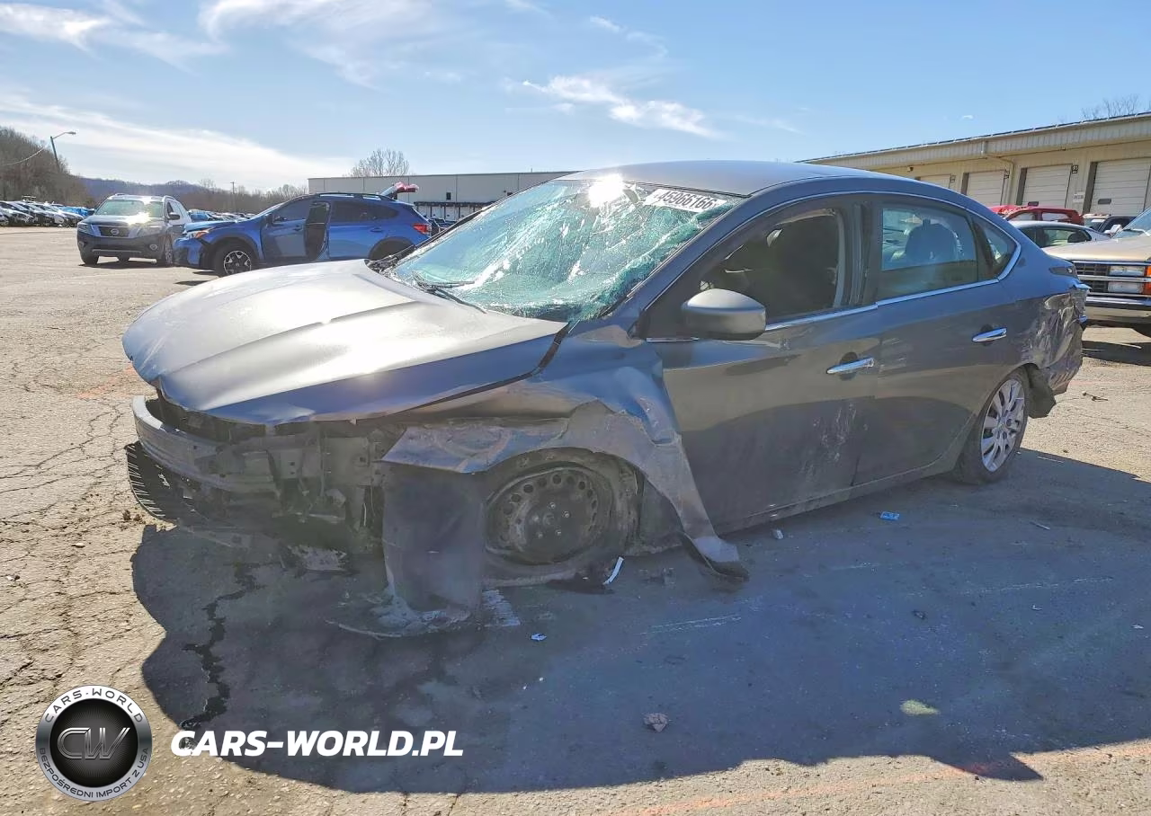 2019 Nissan Sentra S VIN:3N1AB7AP7KY385815 - 1
