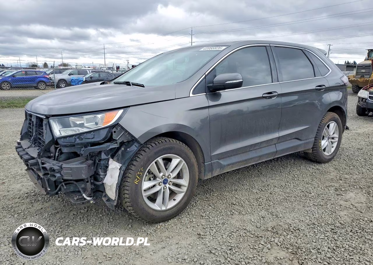 2017 Ford Edge Sel VIN:2FMPK4J97HBB79625 - 1