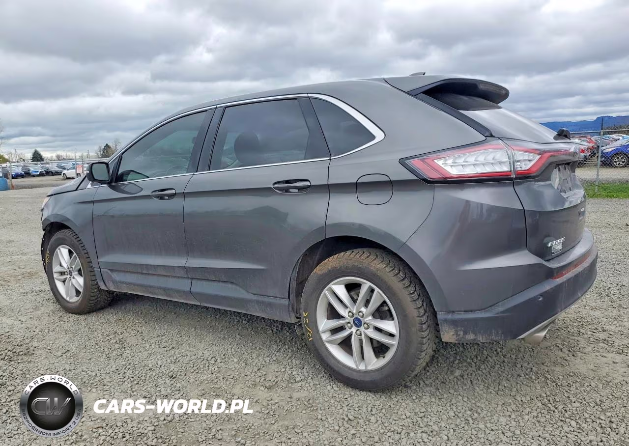 2017 Ford Edge Sel VIN:2FMPK4J97HBB79625 - 2