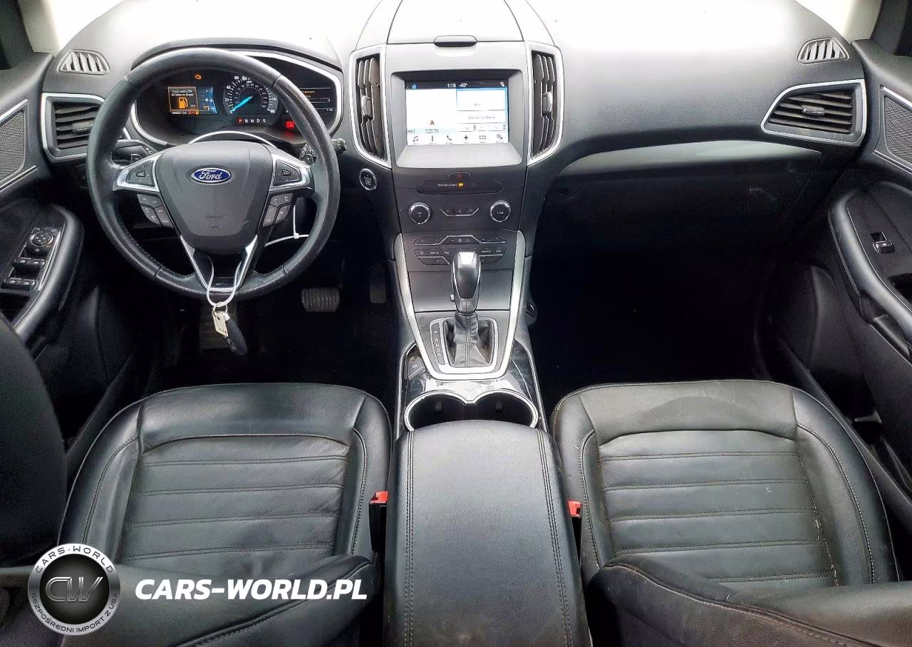 2017 Ford Edge Sel VIN:2FMPK4J97HBB79625 - 8