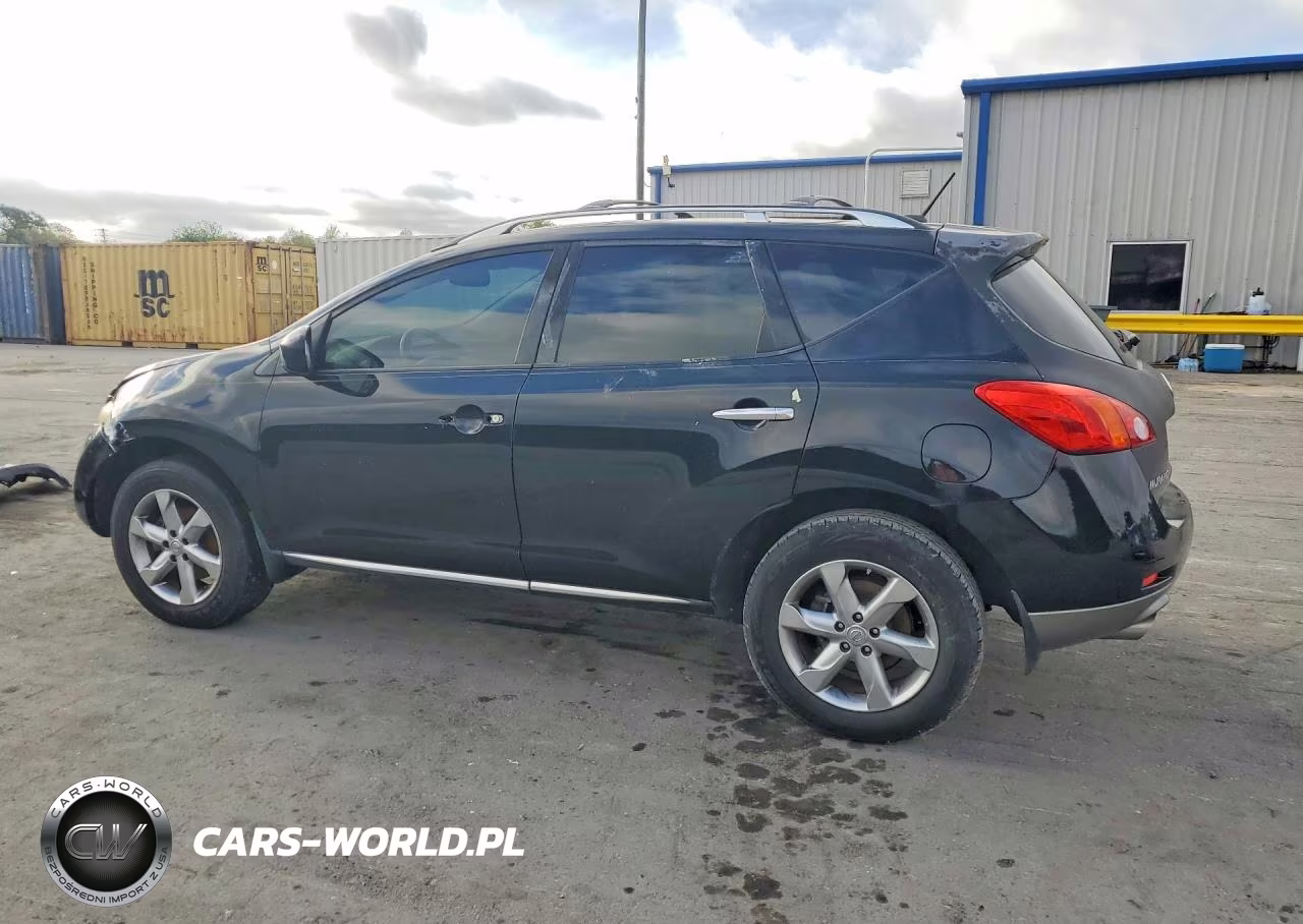 2009 Nissan Murano S VIN:JN8AZ18U19W102896 - 2