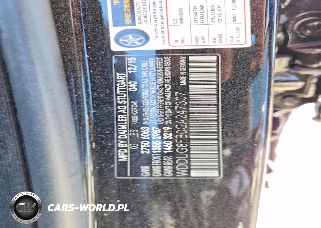 2016 Mercedes-Benz S 550 4Matic VIN:WDDUG8FB0GA247307 - 13