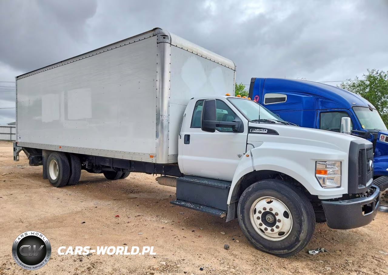 2023 Ford F650 Super Duty Box Truck VIN:1FDNF6AN8PDF12962 - 4