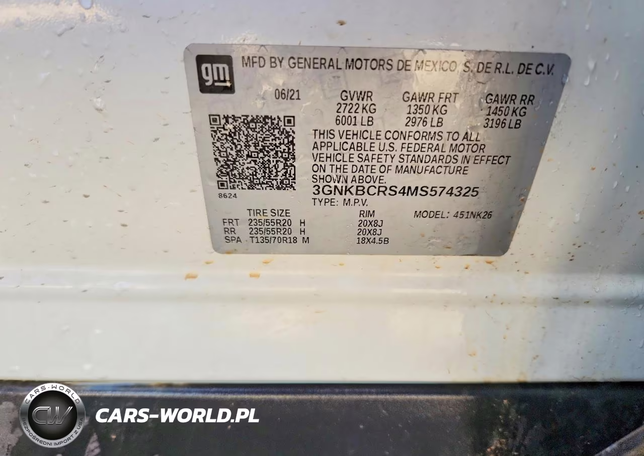 2021 Chevrolet Blazer 2Lt VIN:3GNKBCRS4MS574325 - 14