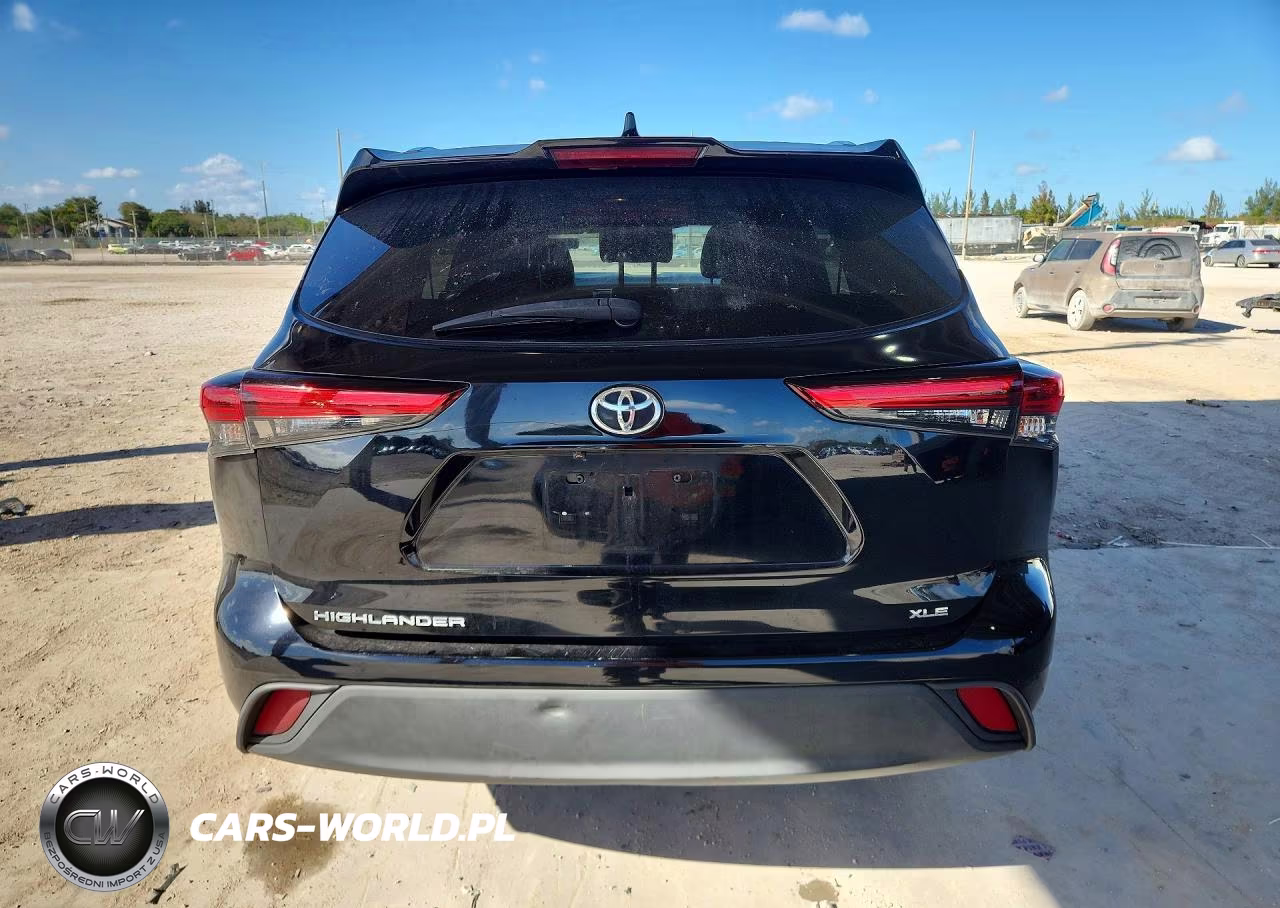 2021 Toyota Highlander Xle VIN:5TDGZRAH3MS054716 - 6