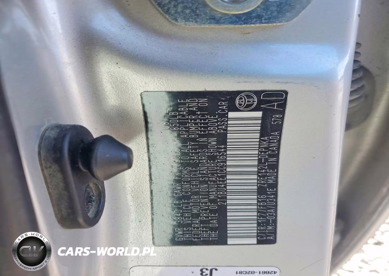 2012 Toyota Corolla Le VIN:2T1BU4EE1CC916544 - 12