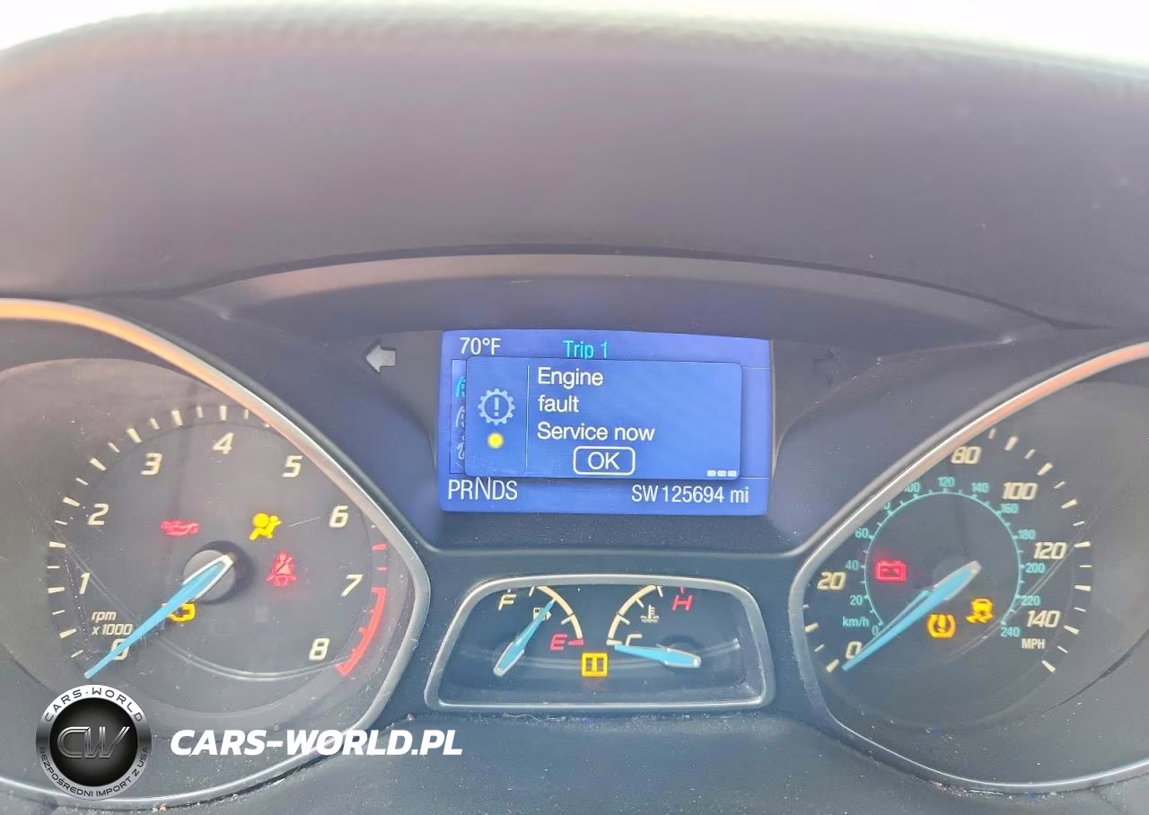 2012 Ford Focus Se VIN:1FAHP3K24CL443288 - 9
