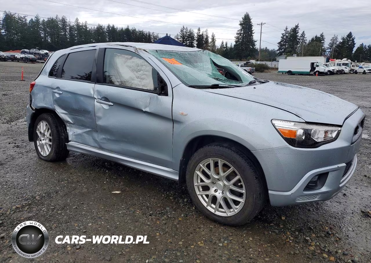 2012 Mitsubishi Outlander Sport Es VIN:JA4AP3AU9CZ003492 - 4