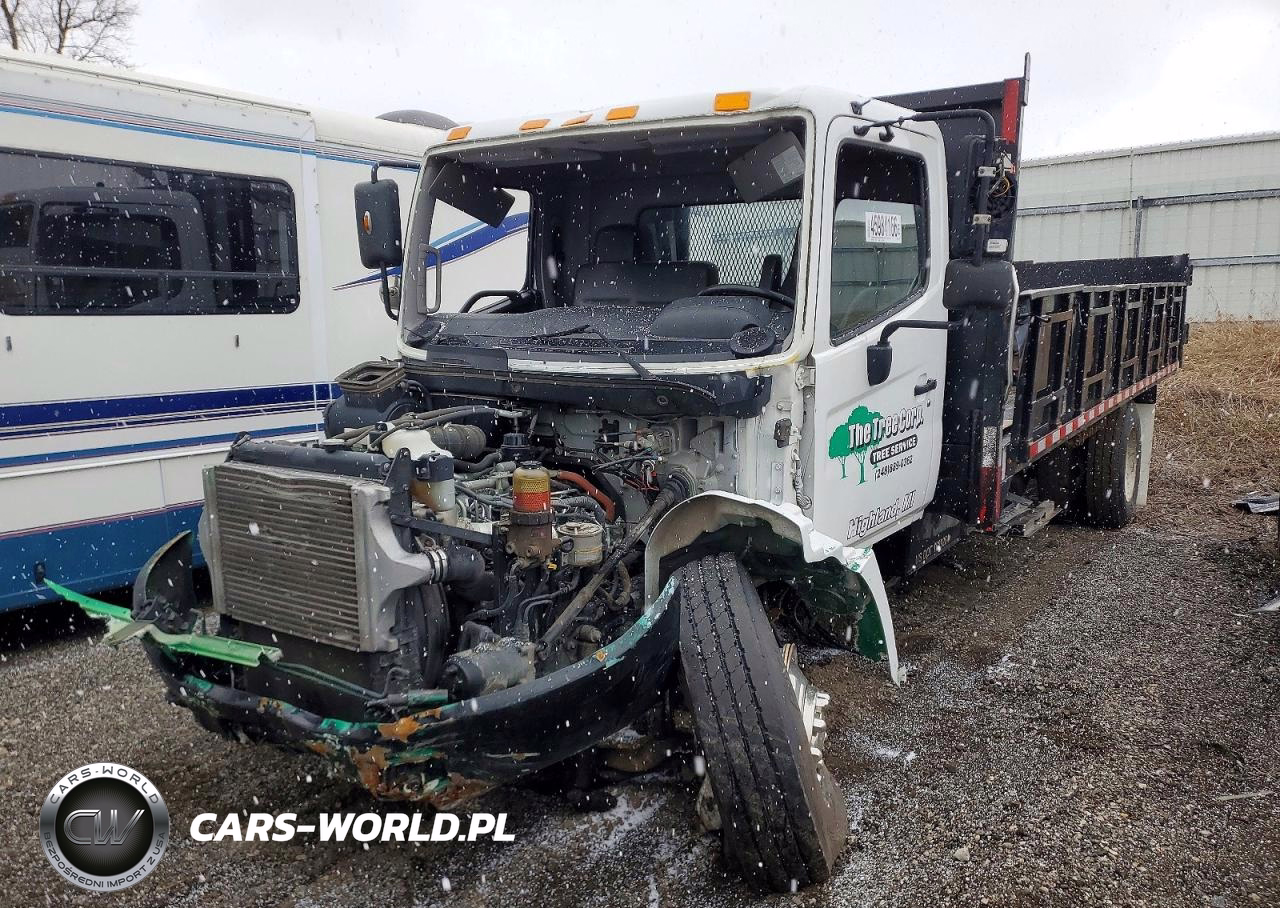 2013 Hino 258-268 Dump Truck VIN:5PVNJ8JV9D4S54798 - 2
