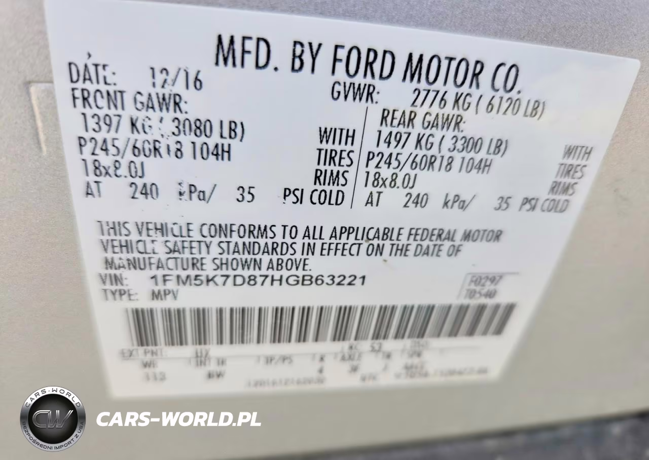2017 Ford Explorer Xlt VIN:1FM5K7D87HGB63221 - 12