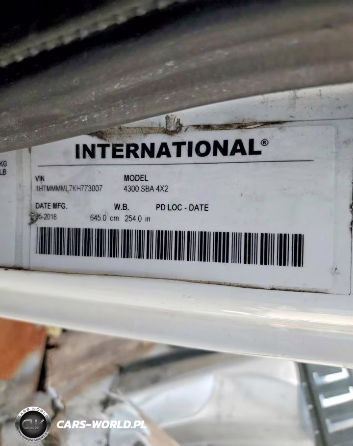 2019 International 4300 Box Truck VIN:1HTMMMML7KH773007 - 13