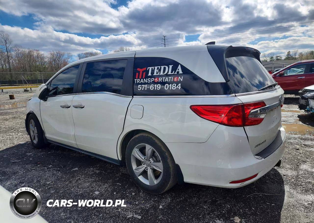 2020 Honda Odyssey Exl VIN:5FNRL6H7XLB056827 - 2