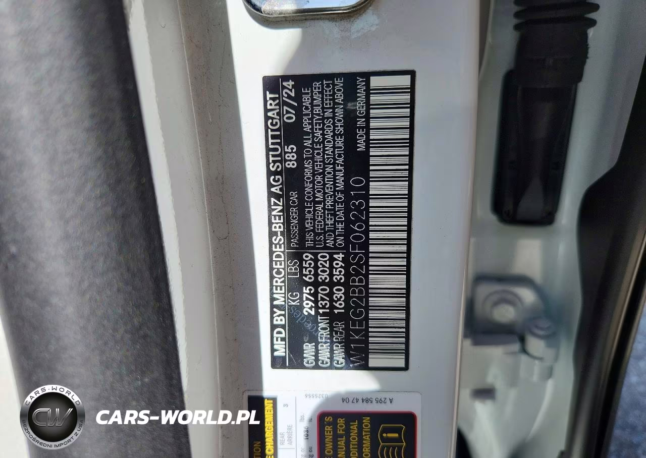 2025 Mercedes-Benz Eqe Sedan 350+ VIN:W1KEG2BB2SF062310 - 13