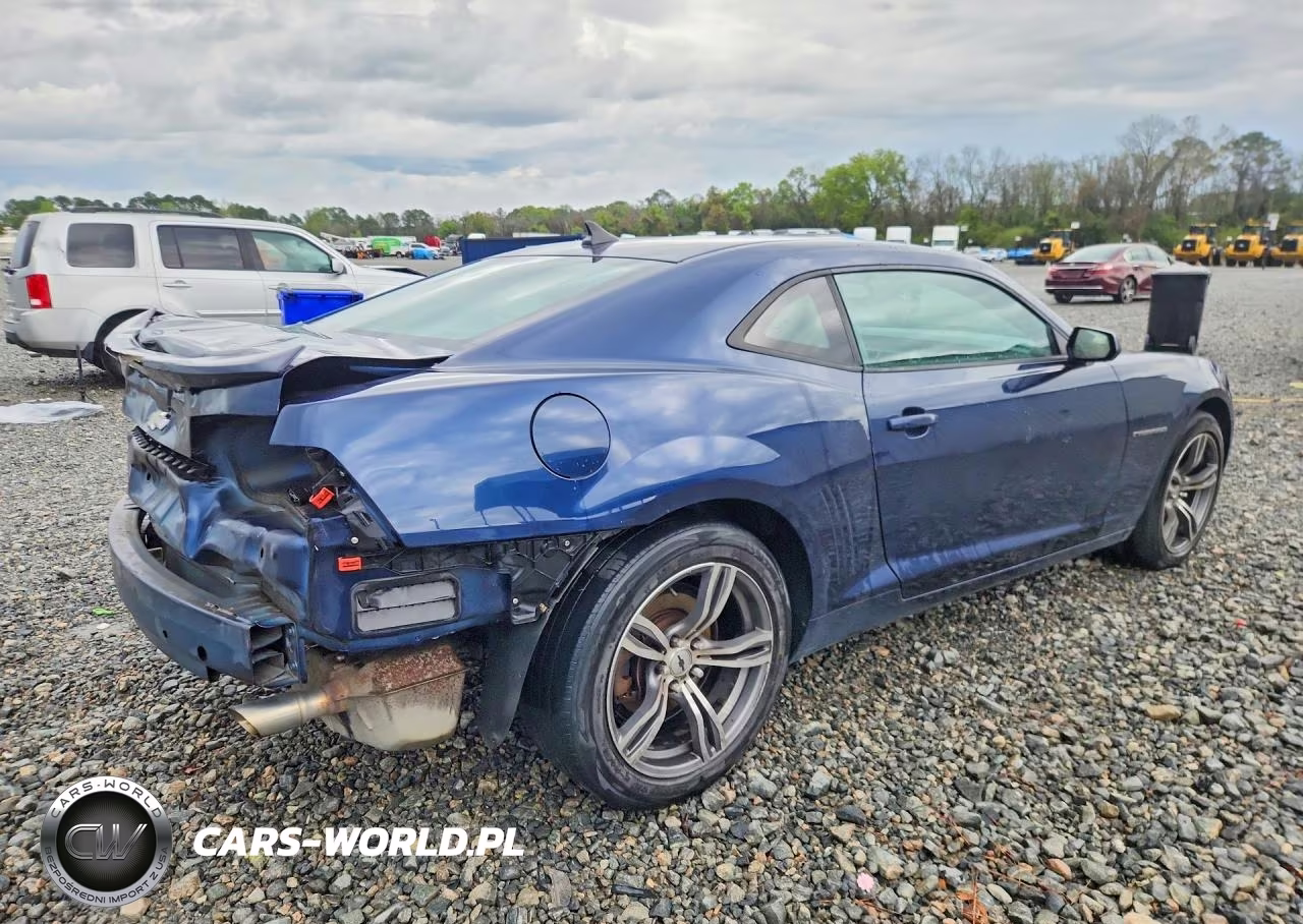 2012 Chevrolet Camaro Ls VIN:2G1FA1E32C9147441 - 3