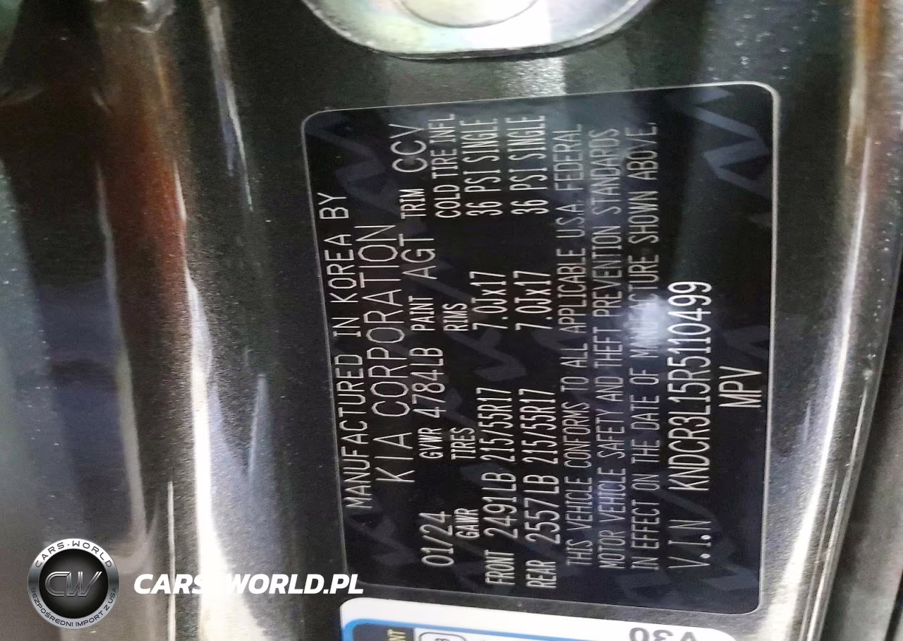 2024 Kia Niro Ev Wind VIN:KNDCR3L15R5110499 - 14