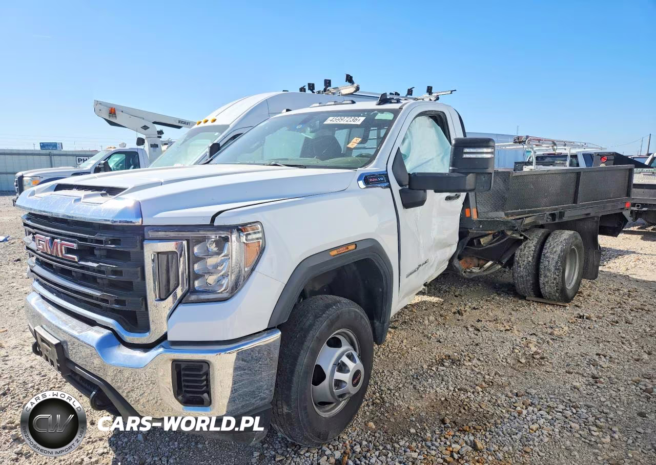 2022 GMC Sierra Hd Flatbed Truck VIN:1GD38PE75NF169354 - 1