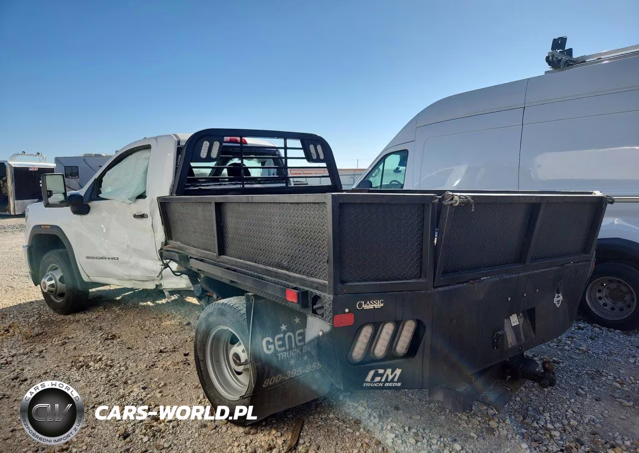 2022 GMC Sierra Hd Flatbed Truck VIN:1GD38PE75NF169354 - 2