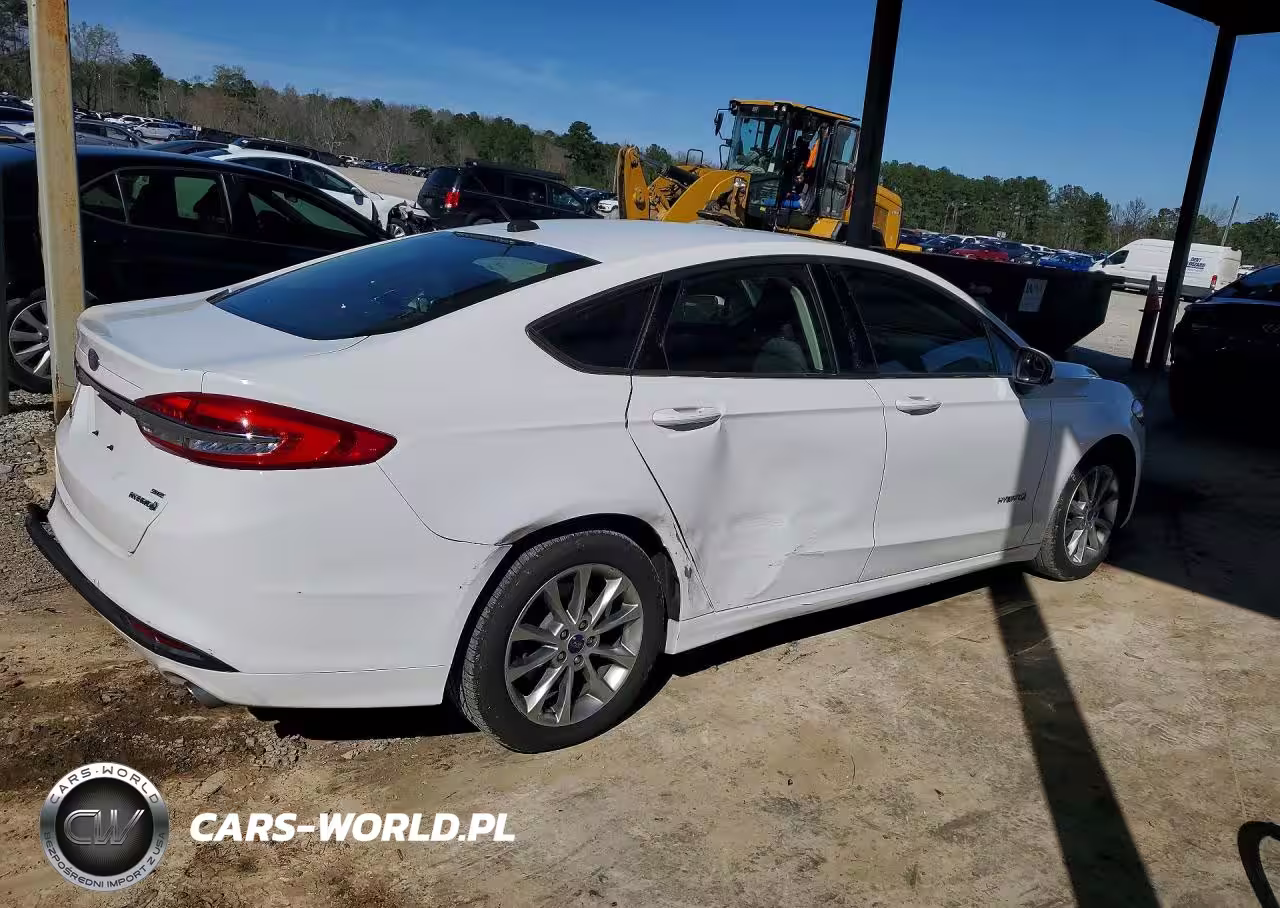 2017 Ford Fusion Se Hybrid VIN:3FA6P0LU5HR358670 - 3