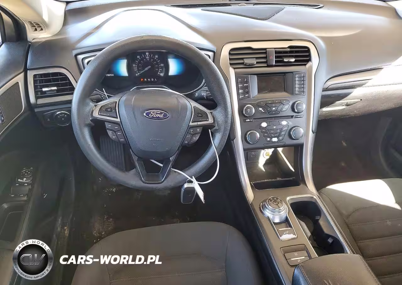 2017 Ford Fusion Se Hybrid VIN:3FA6P0LU5HR358670 - 8