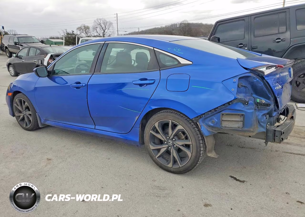 2021 Honda Civic Sport VIN:2HGFC2F89MH535292 - 2