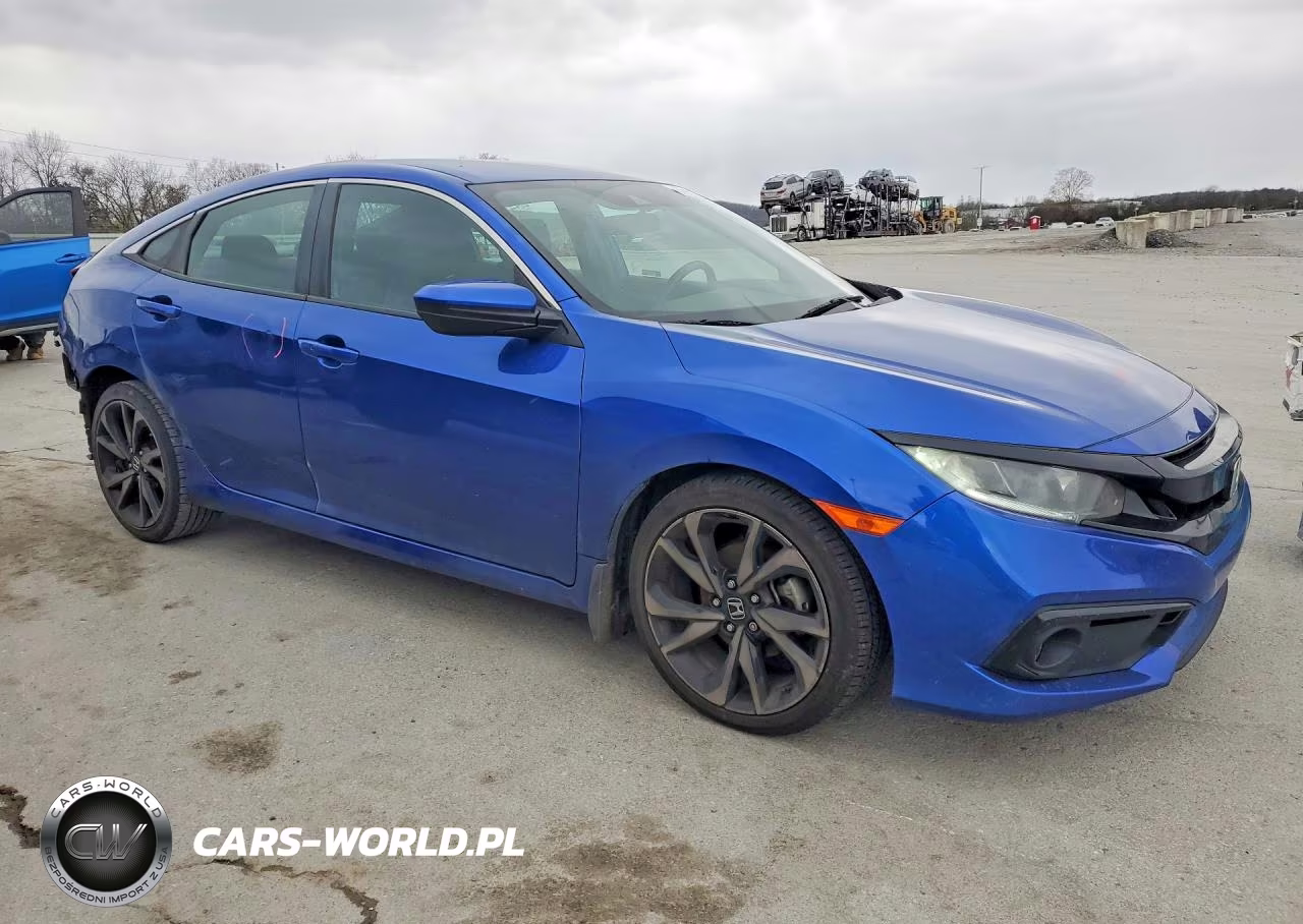 2021 Honda Civic Sport VIN:2HGFC2F89MH535292 - 4