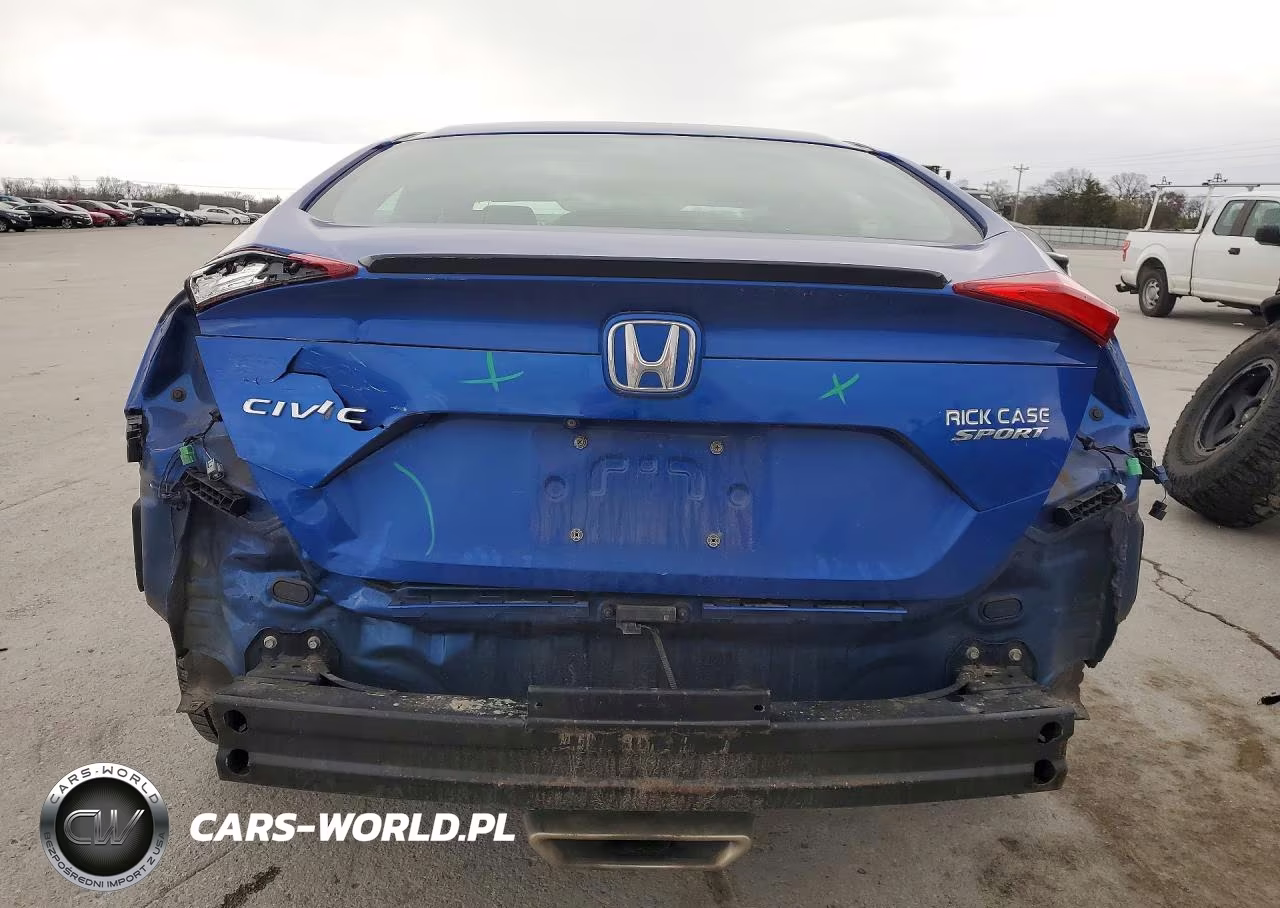 2021 Honda Civic Sport VIN:2HGFC2F89MH535292 - 6