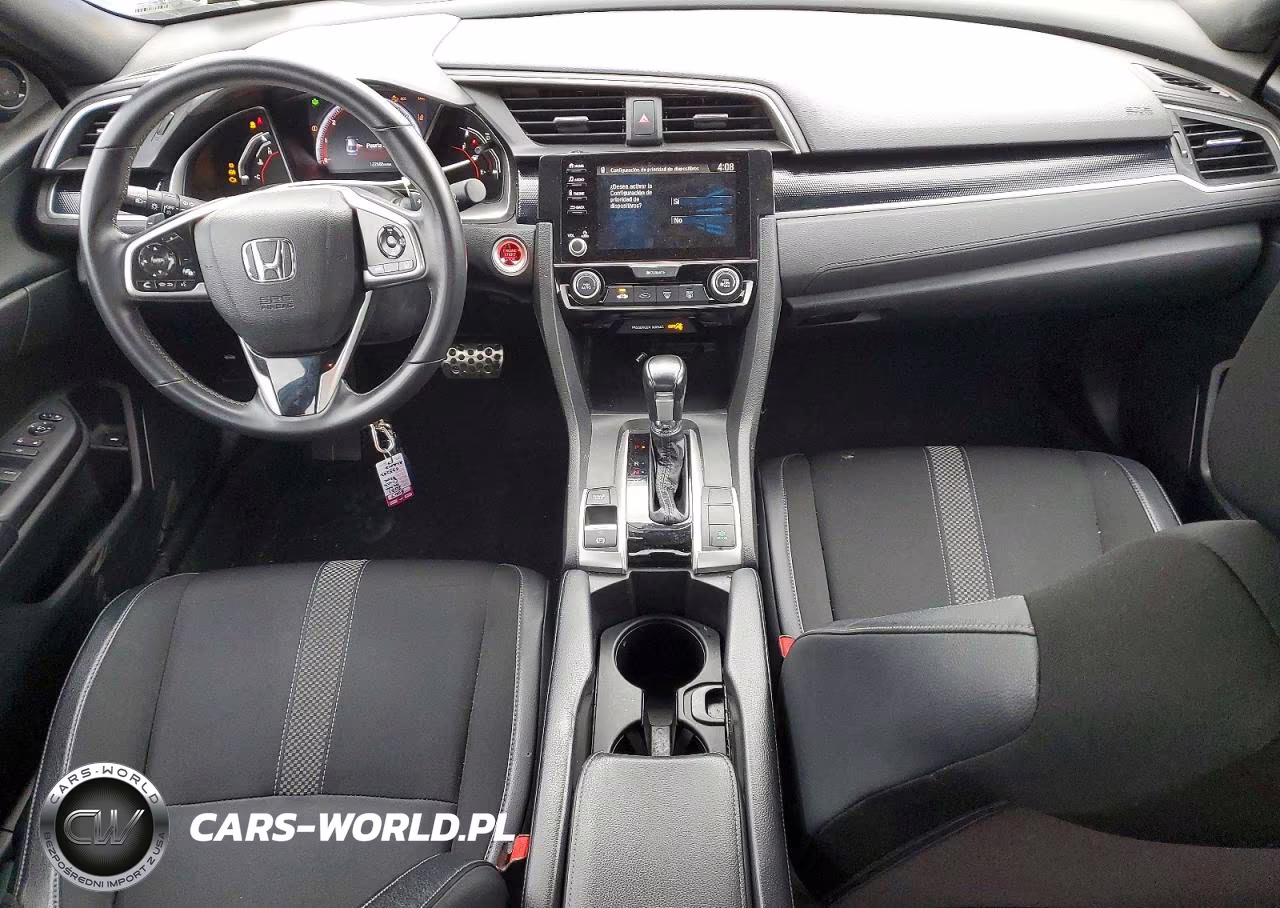 2021 Honda Civic Sport VIN:2HGFC2F89MH535292 - 8