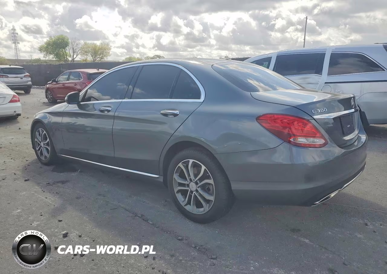 2017 Mercedes-Benz C 300 VIN:55SWF4JB9HU184897 - 2