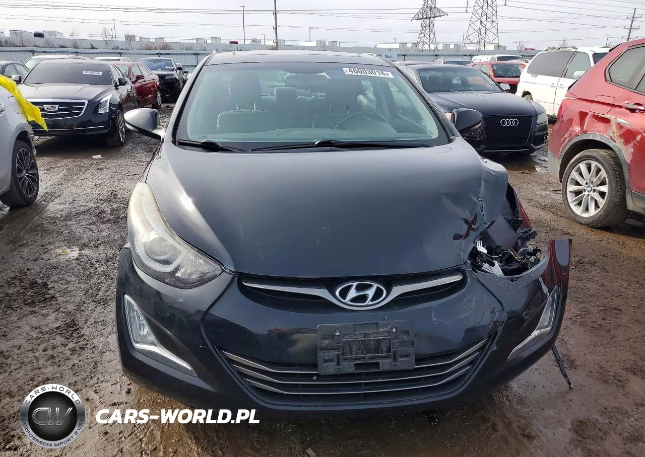 2014 Hyundai Elantra Limited VIN:KMHDH4AE1EU034651 - 5