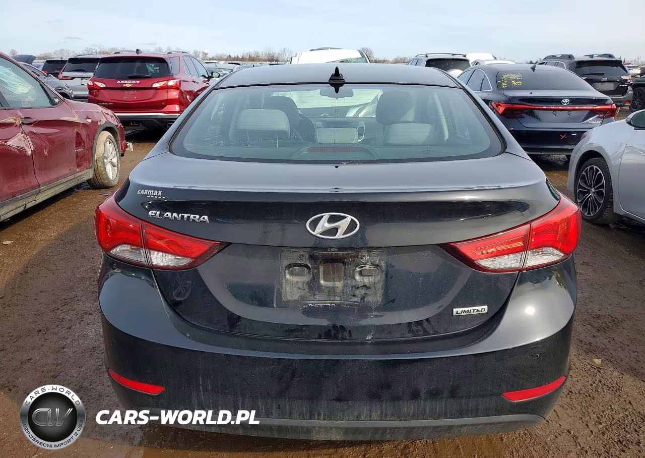 2014 Hyundai Elantra Limited VIN:KMHDH4AE1EU034651 - 6