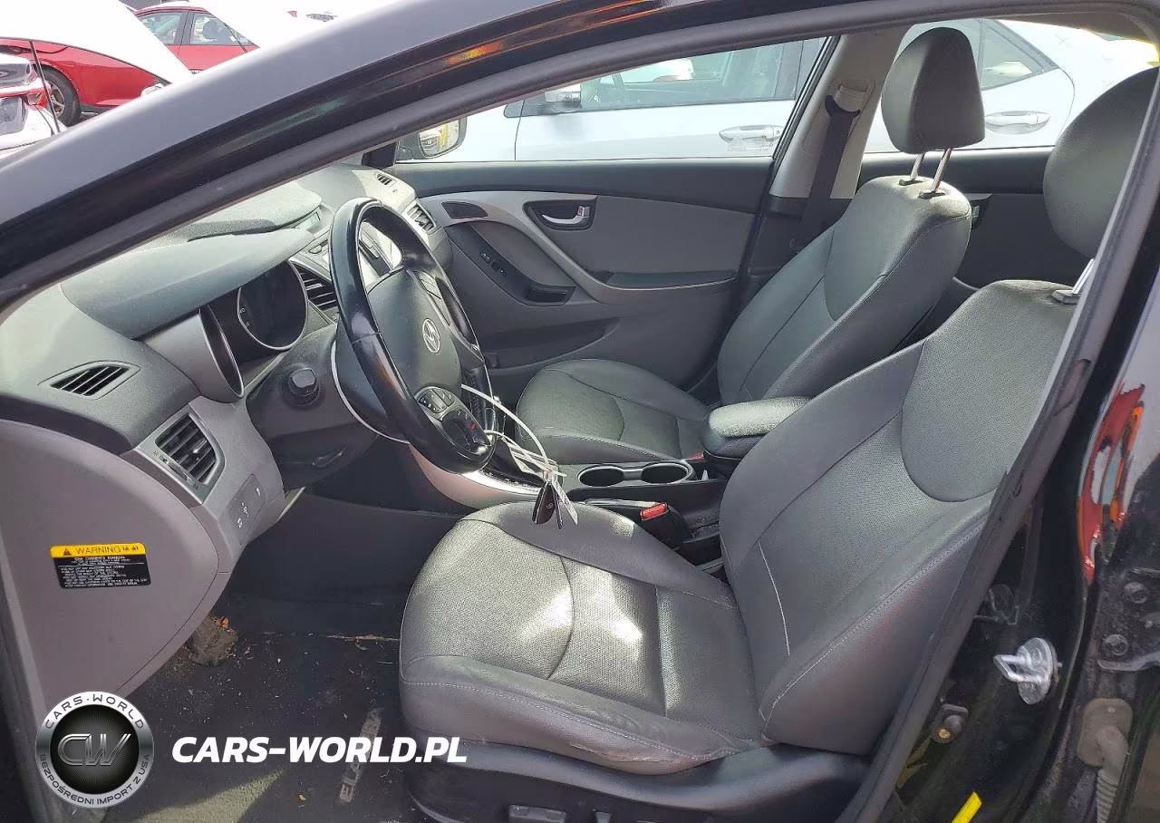 2014 Hyundai Elantra Limited VIN:KMHDH4AE1EU034651 - 7
